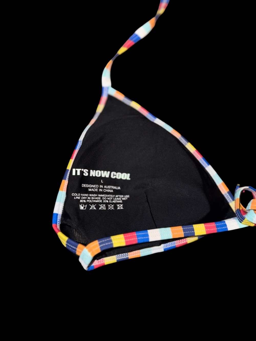 Free People x It’s Now Cool The Tallow Duo Triangle Bikini Top - Picture 13 of 14